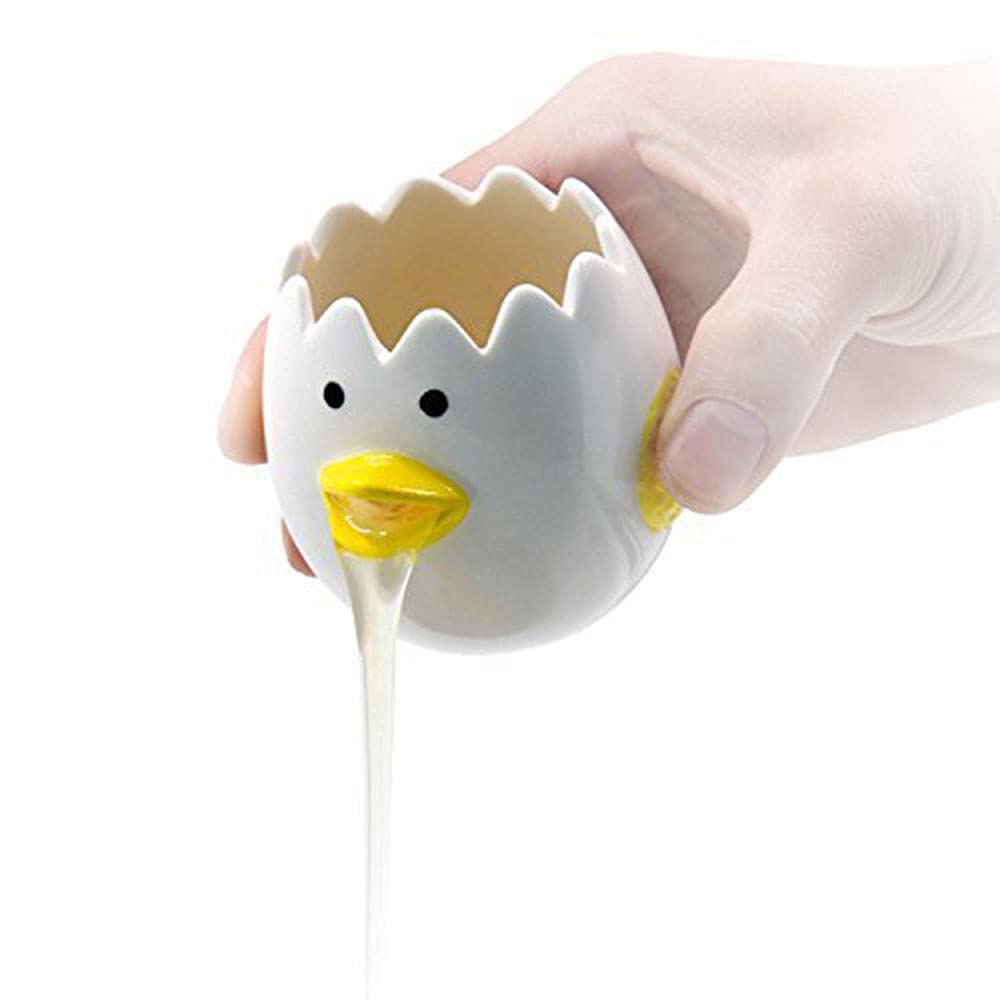 Ceramic Egg Separator Yolk And White Splitter Tool