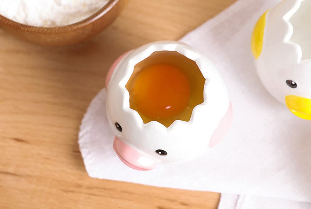 Ceramic Egg Separator Yolk And White Splitter Tool